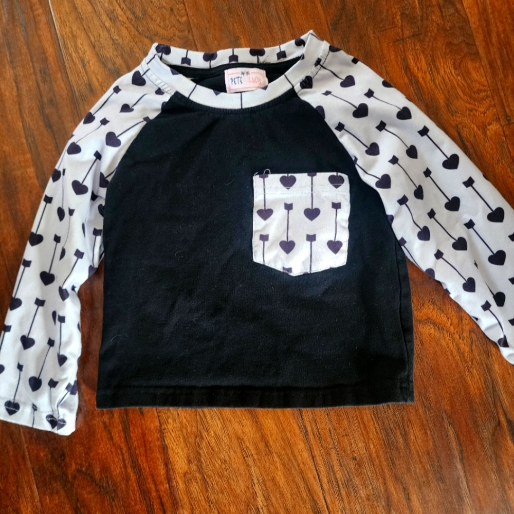 Toddler boy Valentines shirt